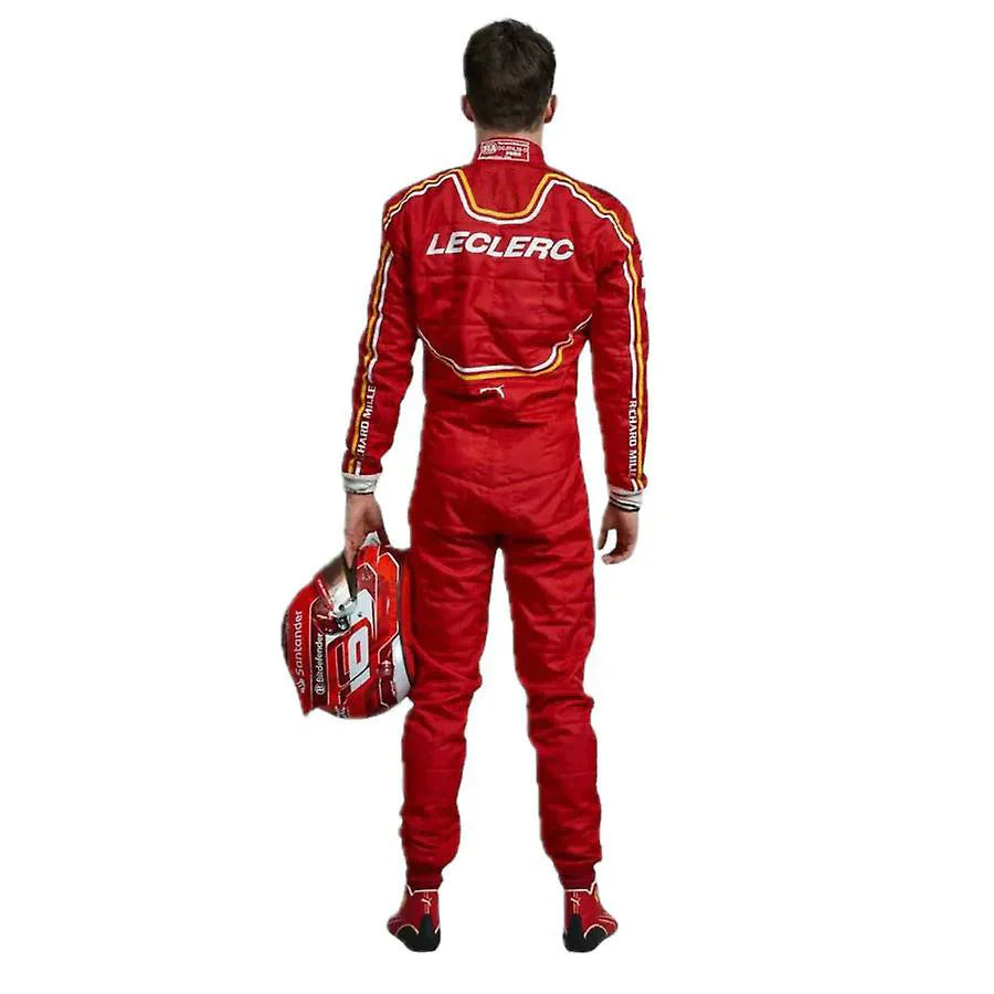 Scuderia Ferrari Charles Leclerc 2024 Formel 1 Rennanzug Replik
