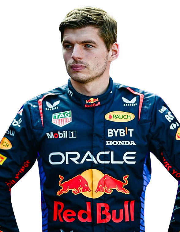 Oracle Red Bull Racing Max Verstappen 2024 Formel 1 Rennoverall Replik