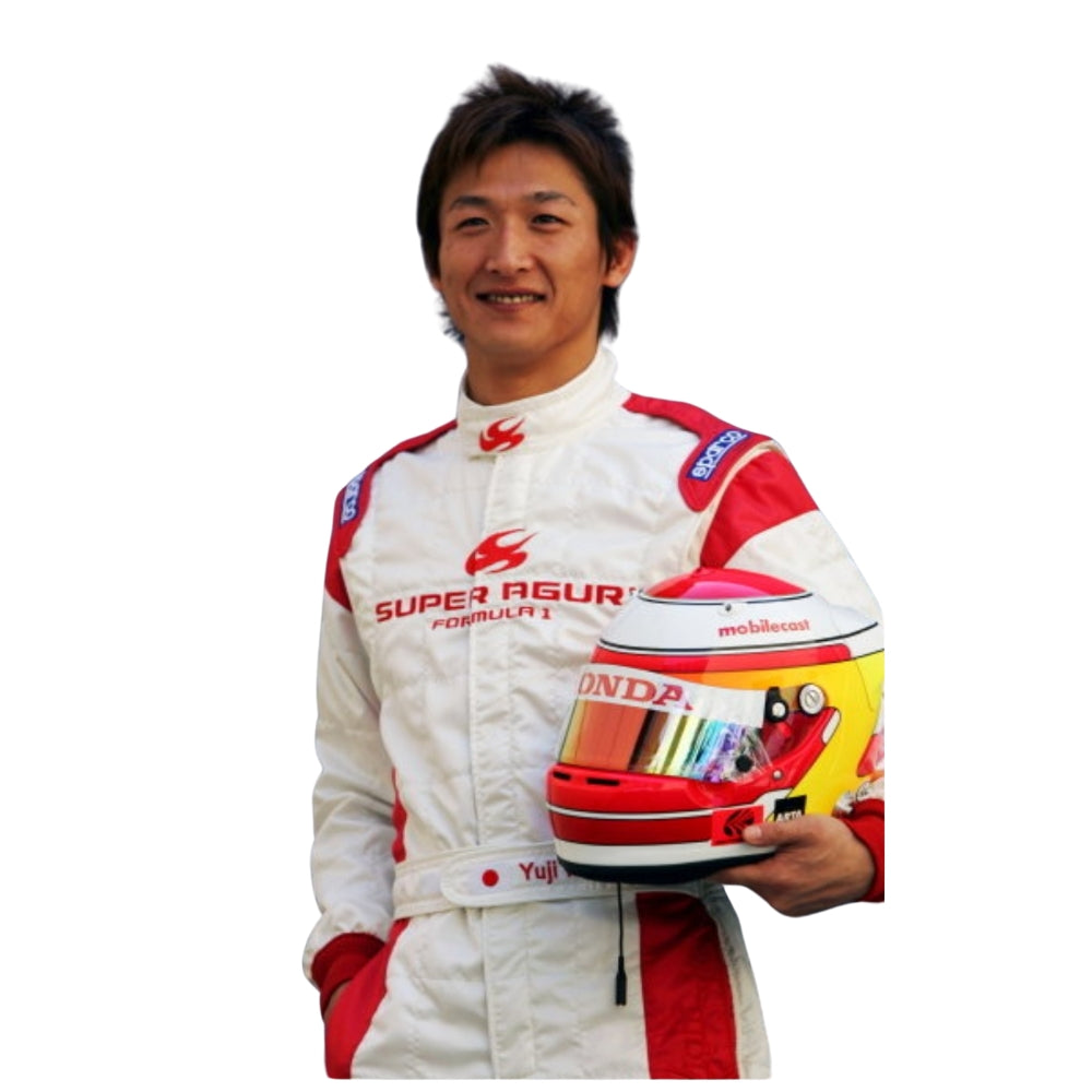 Formel 1 Rennanzug-Replika (Rennanzug Yuji Ide Super Aguri 2006er)