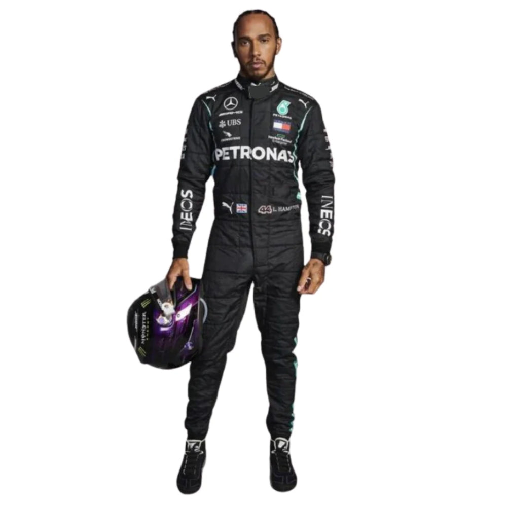 Mercedes-AMG Petronas F1 Team Lewis Hamilton Formula 1 Racing Suit Replica