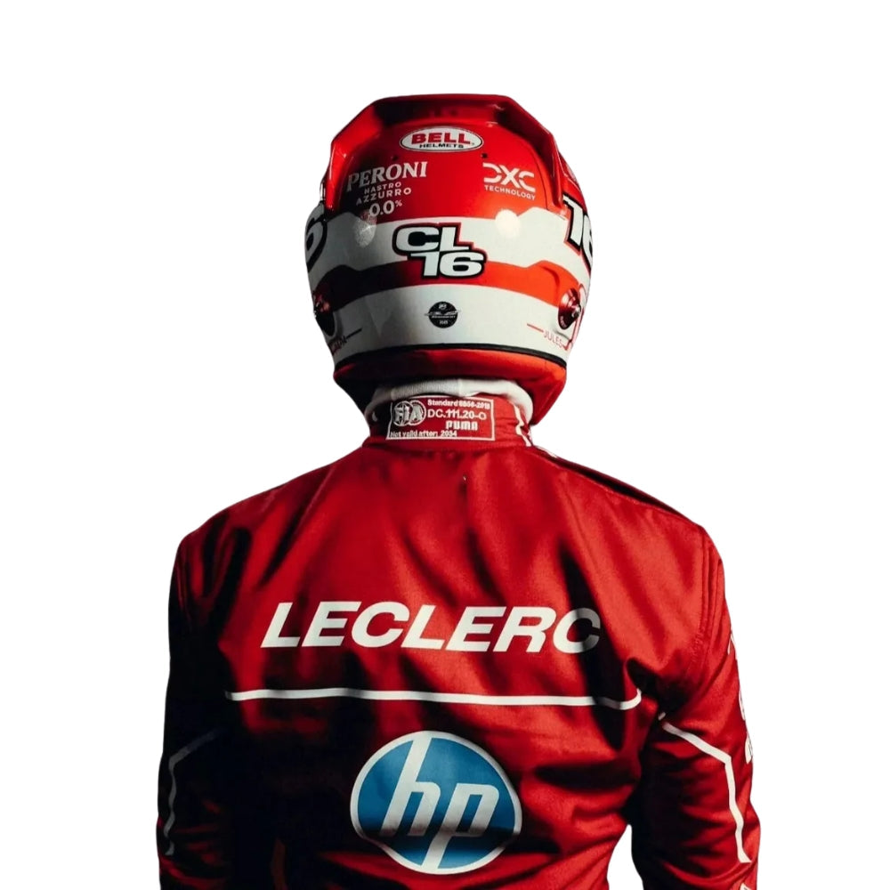 Scuderia Ferrari Charles Leclerc 2025 Formel 1 Rennanzug Replik