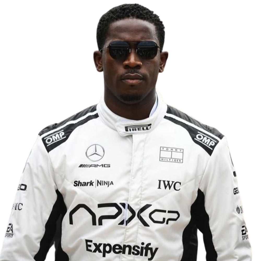 APXGP Joshua Pearce 2025 Formel 1 Rennanzug Replik (Film Damson Idris ())
