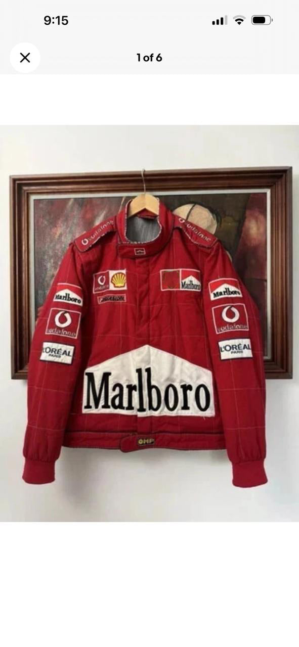 Formel 1 Vintage-Rennjacke