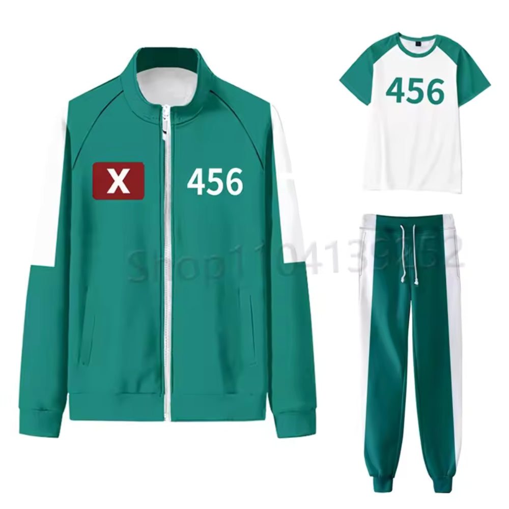 Squid Game Spieler-Outfit