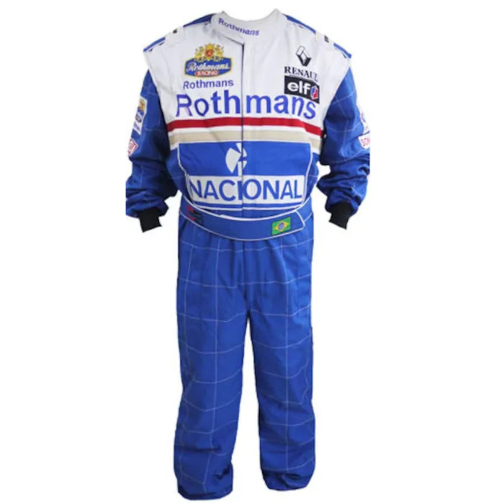 McLaren Formel 1 Team Formel 1 Rennoverall Replik (Ayrton Senna)