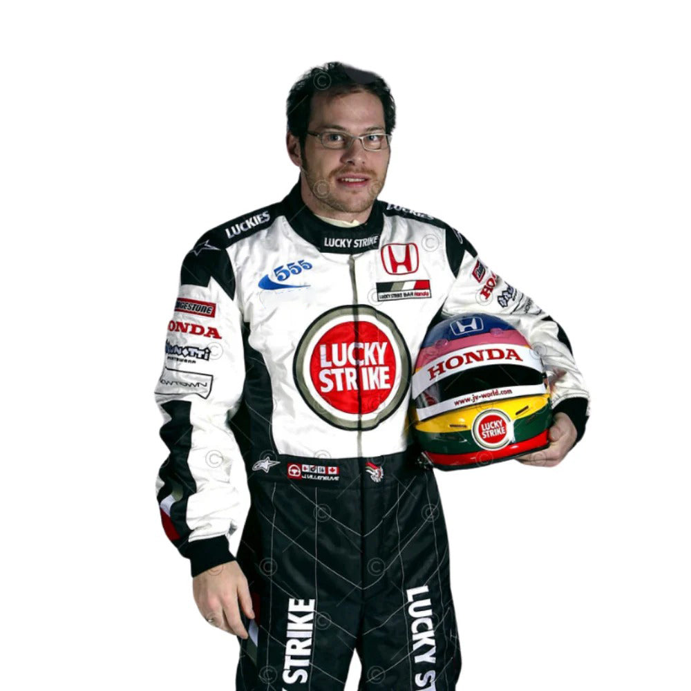 Formel 1 Rennanzug Replik (Jacques Villeneuve BAR Race 2003)