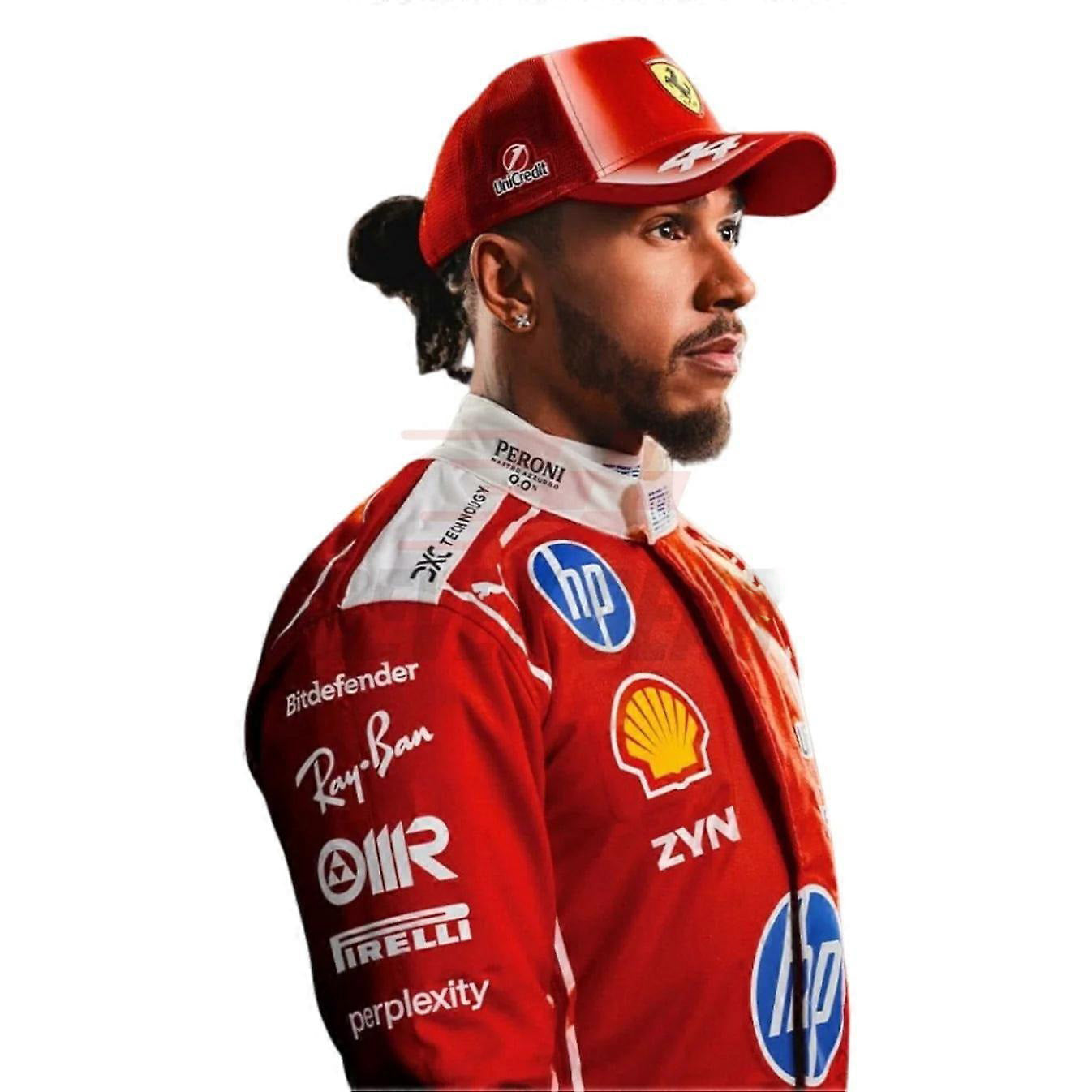 Scuderia Ferrari Lewis Hamilton 2026 Formula 1 Racing Suit Replica