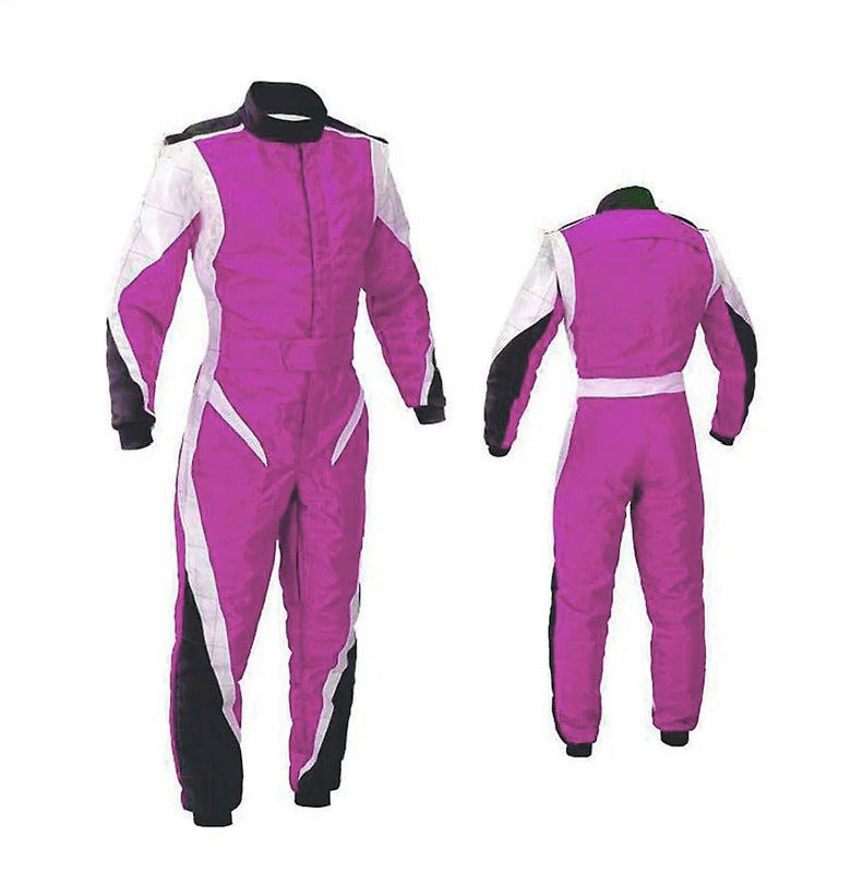 Kart Racing Rosa Anzug