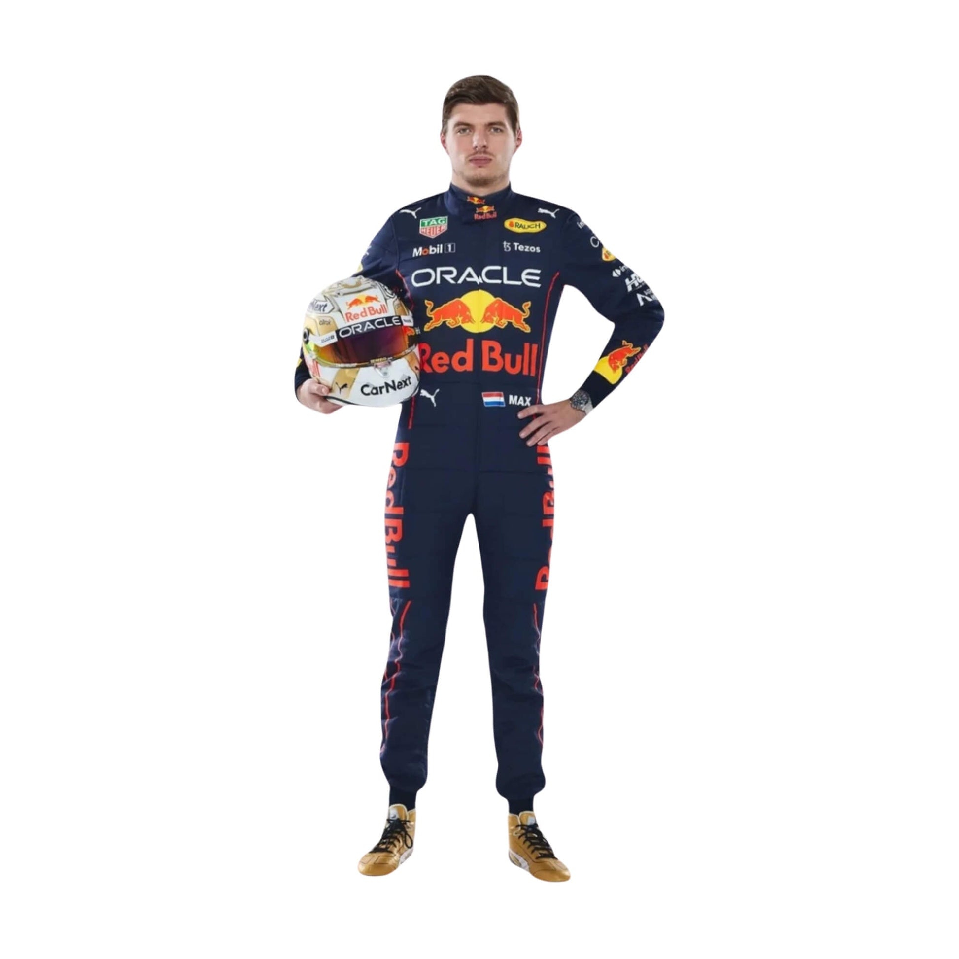 Oracle Red Bull Racing Max Verstappen 2019 Formula 1 Racing Suit Replica