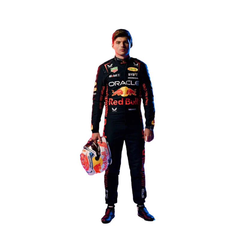Oracle Red Bull Racing Max Verstappen Formel 1 Rennanzug Replik 2023