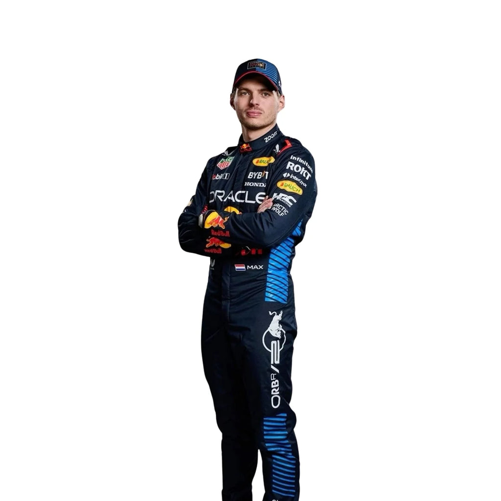Oracle Red Bull Racing Max Verstappen 2024 Formel 1 Rennoverall Replik