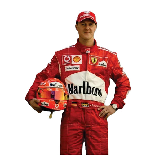 Scuderia Ferrari Michael Schumacher F1 Racing Suit Replica