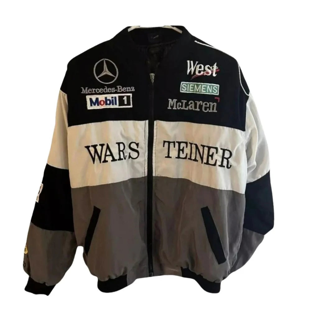 Mercedes-AMG Petronas F1 Team Formel 1 Vintage Rennjacke (War Steiner)