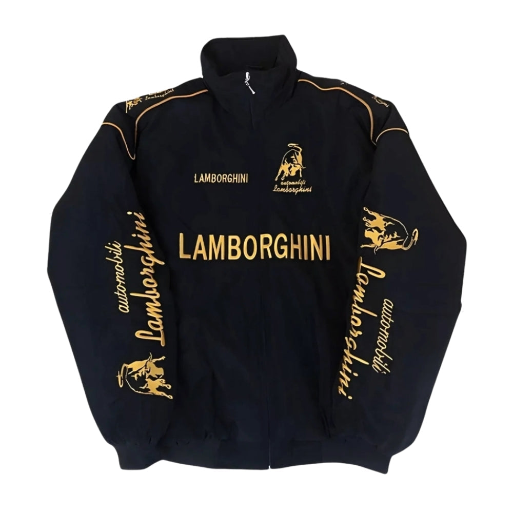 Lamborghini Squadra Corse Formula 1 Vintage Racing Jacket