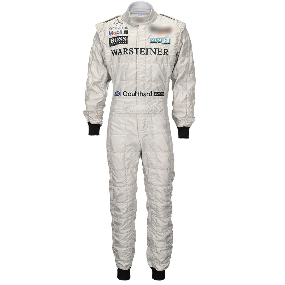 McLaren Formula 1 Team Formel-1-Rennanzug-Replika (David Coulthard Rennen 2001er)