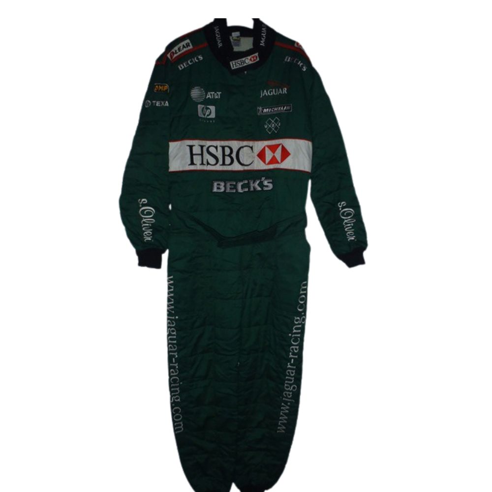 Formel 1 Rennoverall-Replika (Pedro de la Rosa Jaguar Rennen 2001er)