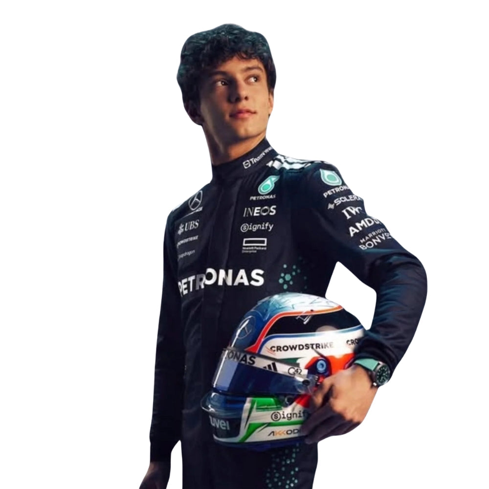 Mercedes-AMG Petronas F1 Team Kimi Antonelli 2025 Formula 1 Racing Suit Replica