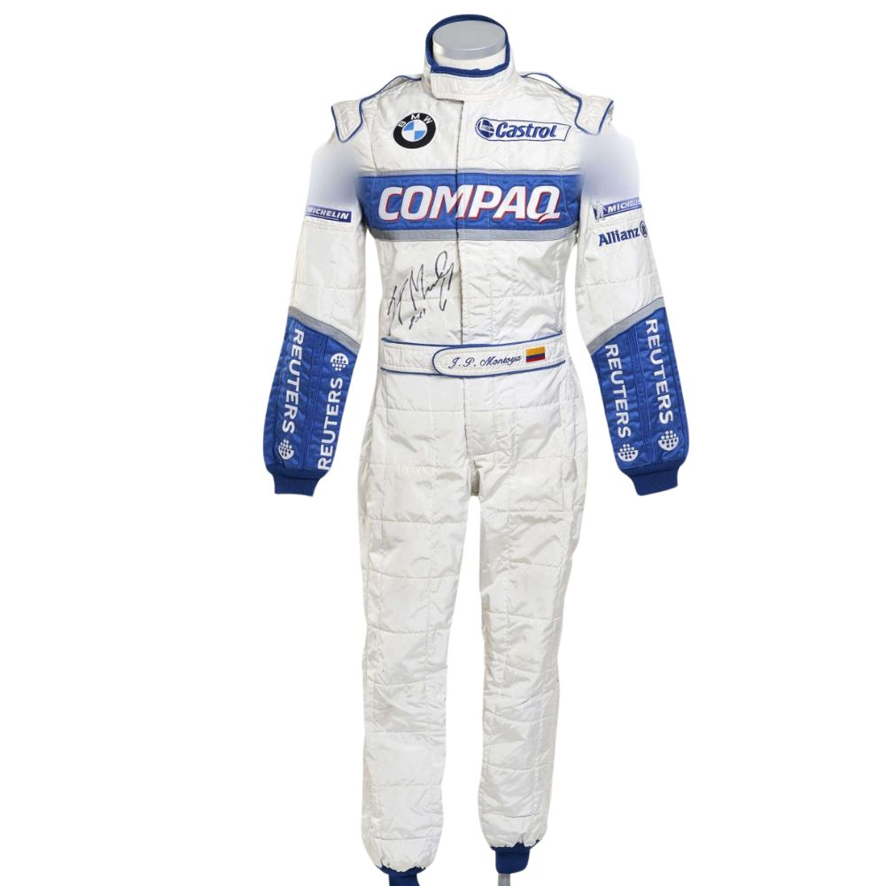 Williams Racing Formel 1 Rennanzug Replik (Juan Pablo Montoya Rennen 2002s)