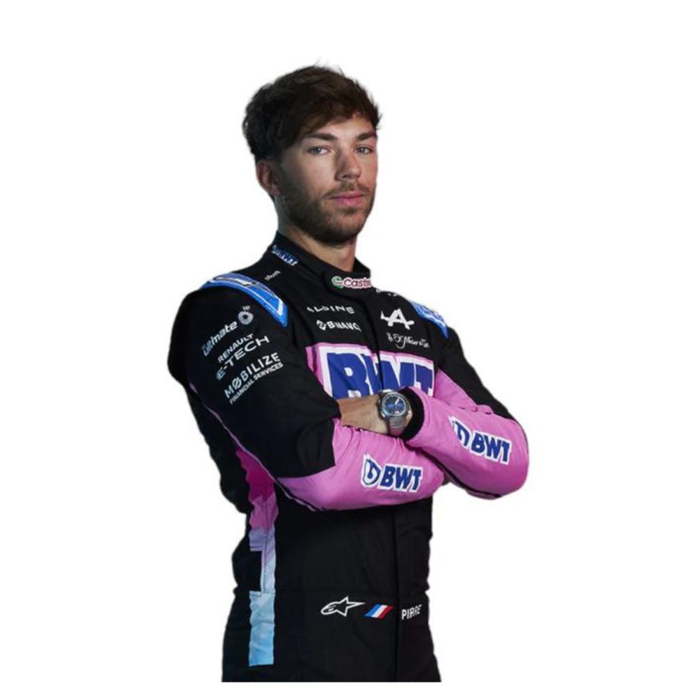 Alpine F1 Team Pierre Gasly 2024 Formel 1 Rennanzug Replika