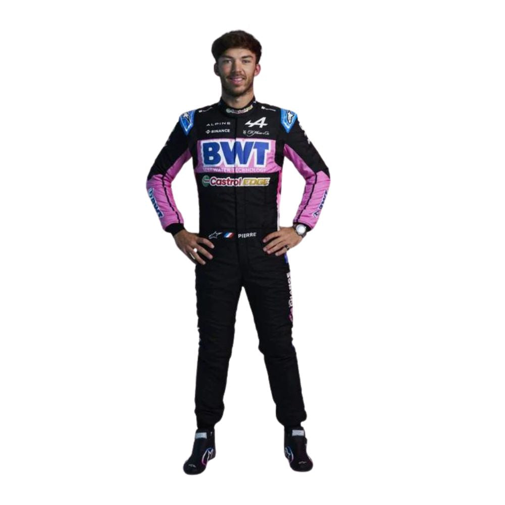 Alpine F1 Team Pierre Gasly 2024 Formel 1 Rennanzug Replika