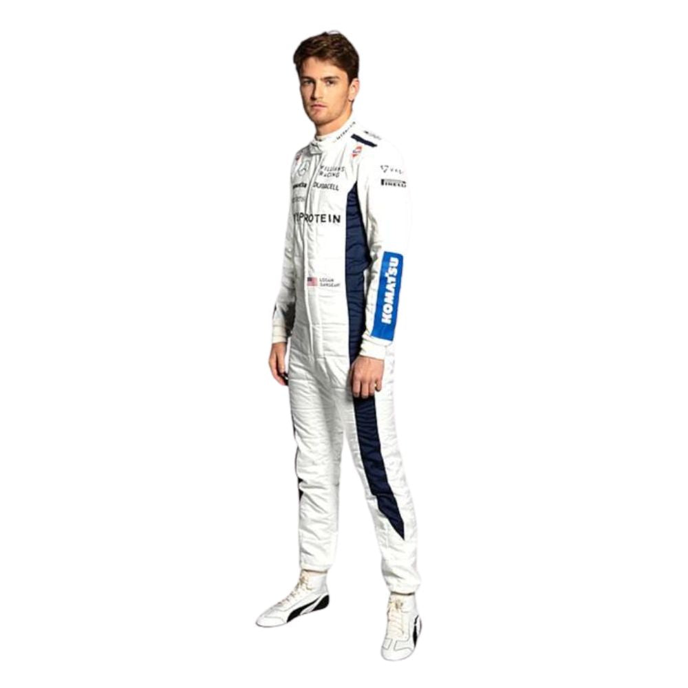 Williams Racing Logan Sargeant 2024 Formel 1 Rennanzug Replik