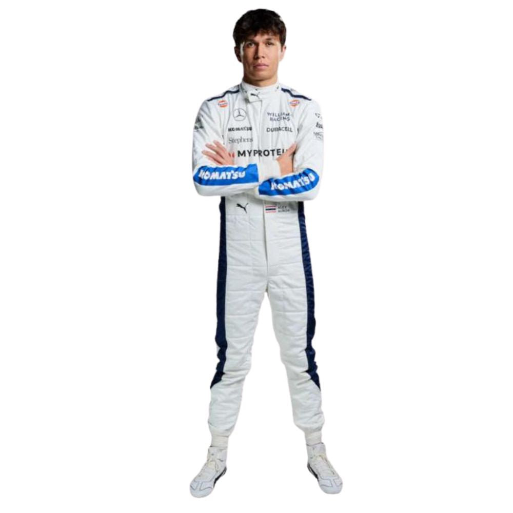 Williams Racing Alex Albon 2024 Formel 1 Rennanzug Replik