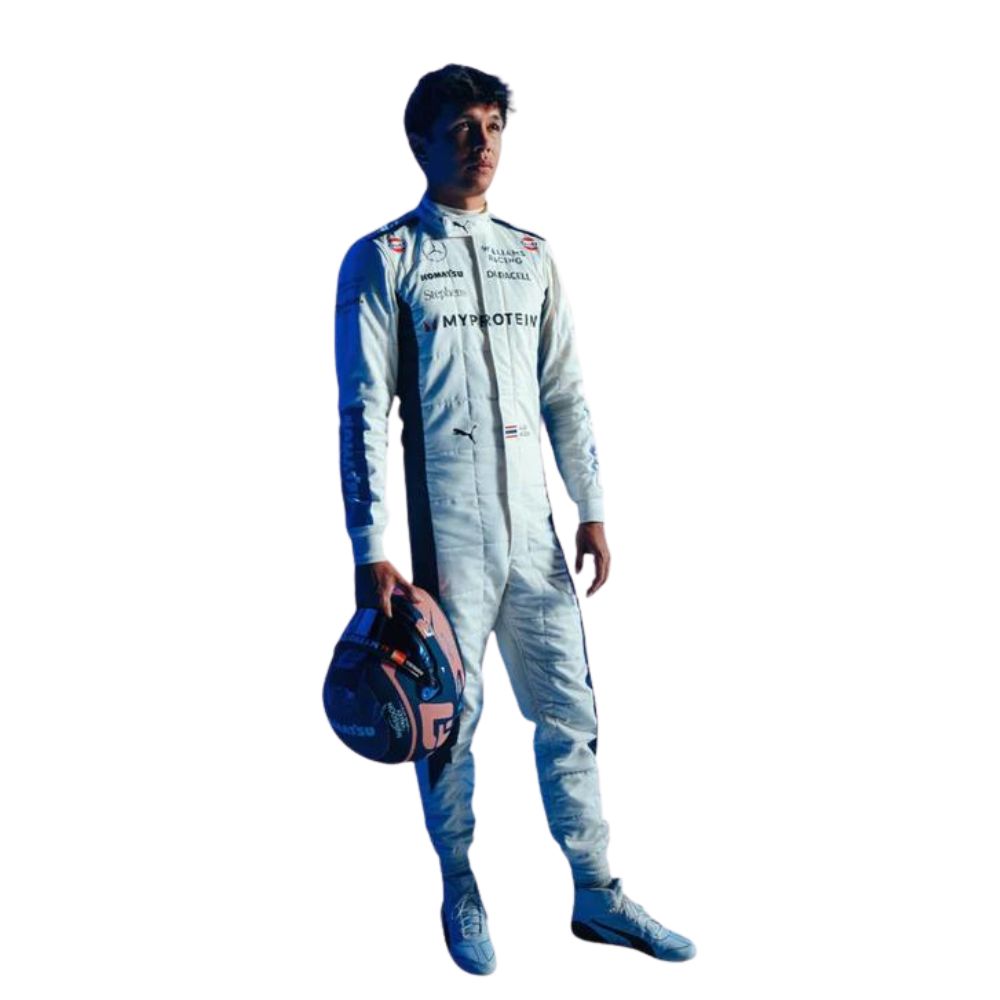 Williams Racing Alex Albon 2024 Formula 1 Racing Suit Replica