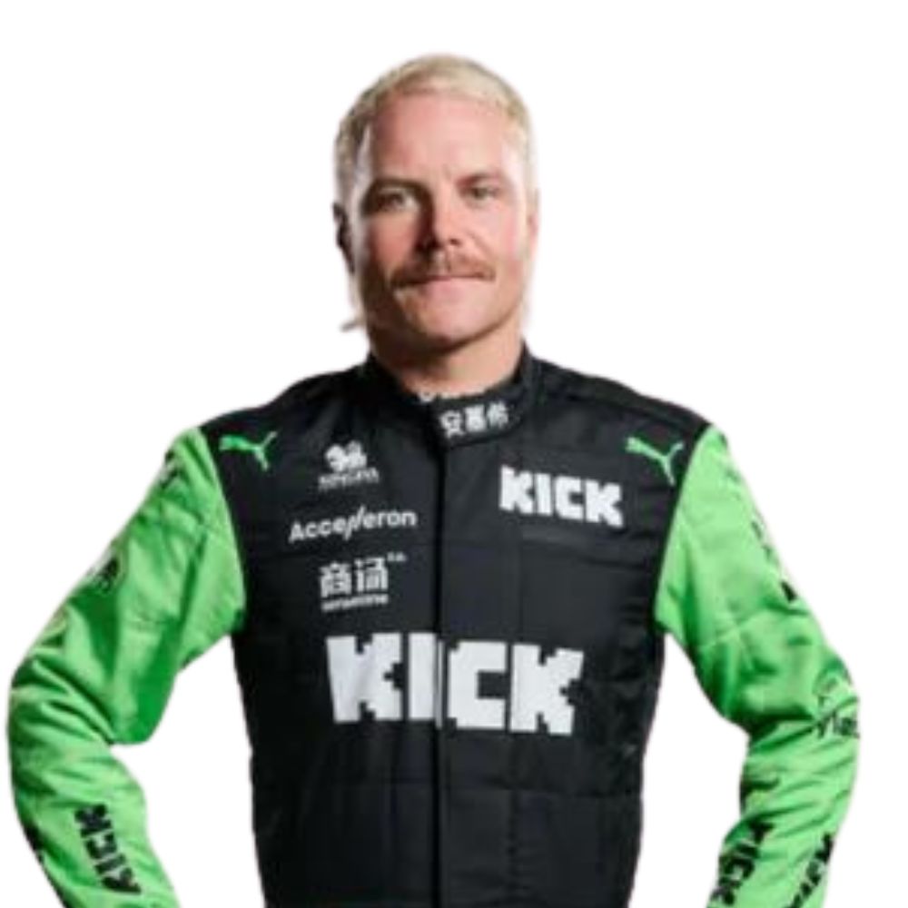 Alfa Romeo F1 Team Valtteri Bottas 2024 Formel 1 Rennoverall-Replika