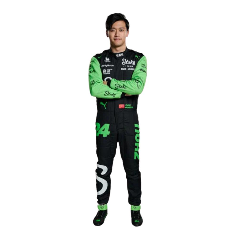 Alfa Romeo F1 Team Zhou Guanyu 2024 Formel 1 Rennoverall Replik
