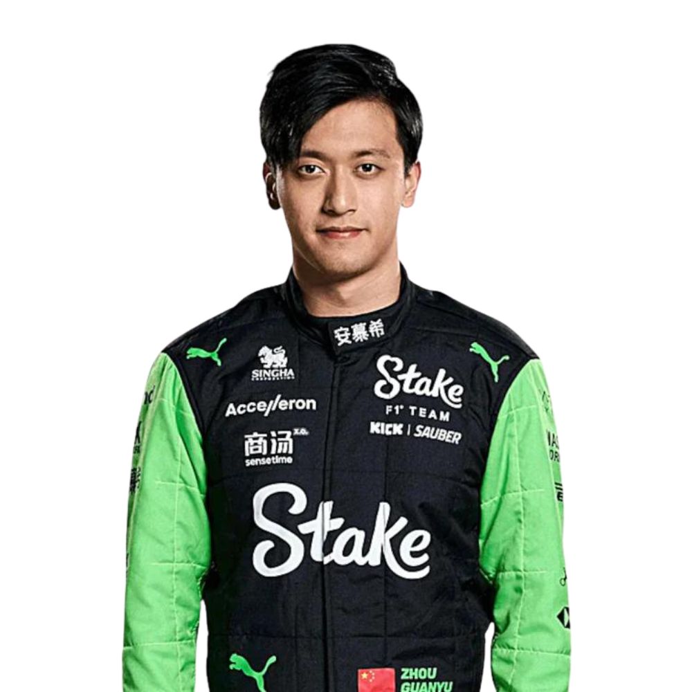 Alfa Romeo F1 Team Zhou Guanyu 2024 Formel 1 Rennoverall Replik