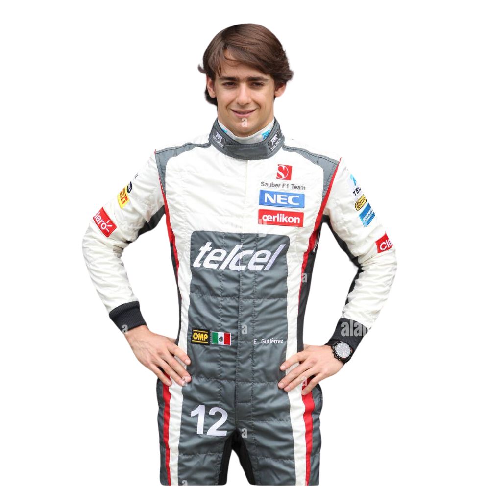 Stake F1 Team Kick Sauber Formel-1-Rennanzug-Replika 2013 (Esteban Gutiérrez)