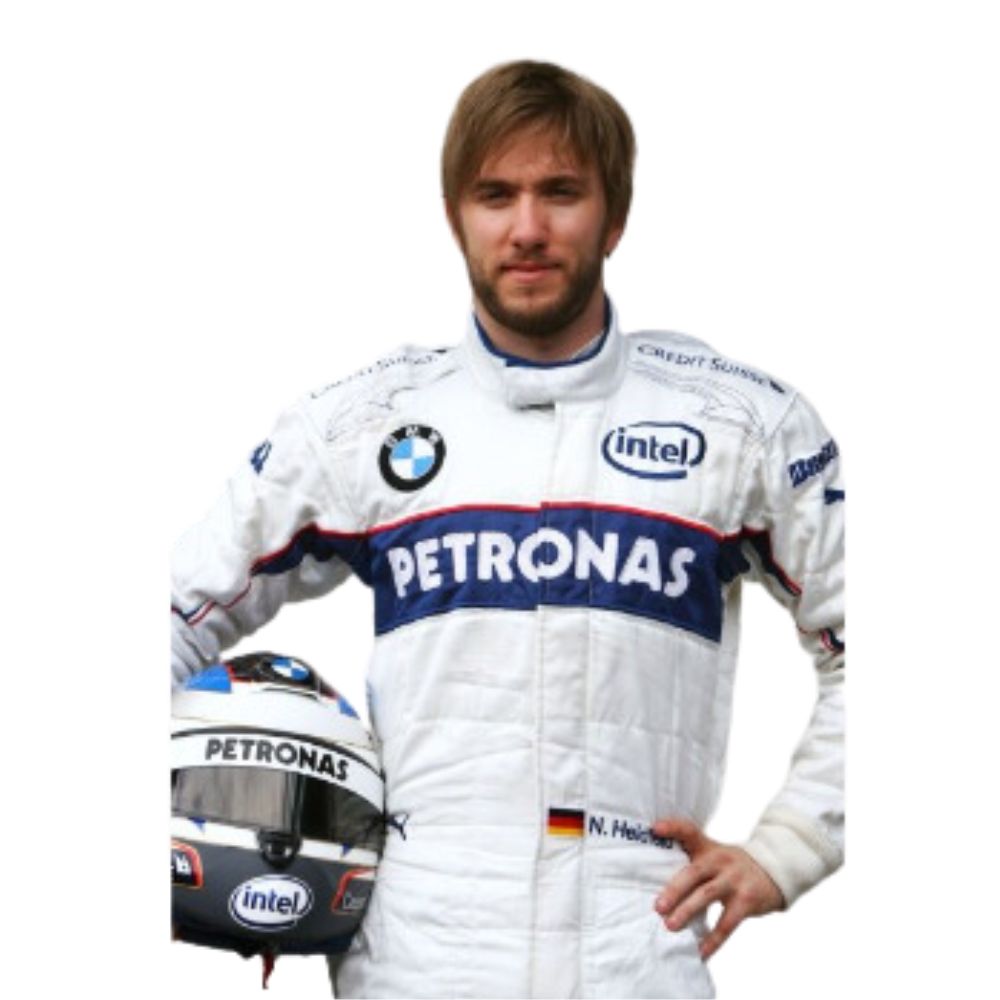 Stake F1 Team Kick Sauber 2007 Formula 1 Racing Suit Replica (Race Nick Heidfeld BMW)