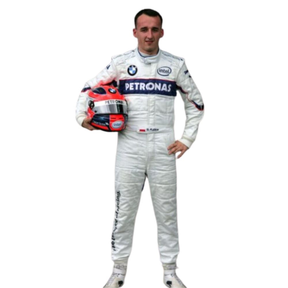 Stake F1 Team Kick Sauber 2007 Formel 1 Rennanzug Replik (Rennen Robert Kubica BMW)