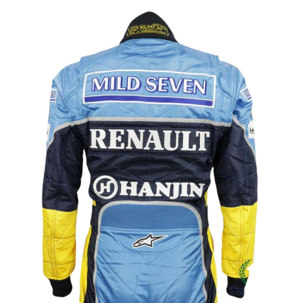 Renault F1 Team Fernando Alonso Formel 1 Rennanzug Replik (Rennen 2003)