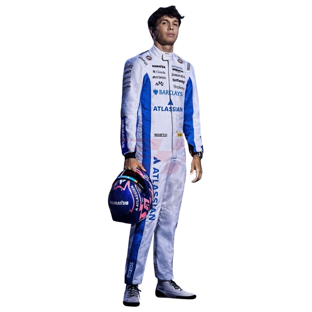 Williams Racing Alexander Albon Formel-1-Rennanzug-Replika 2026 (Rennen)