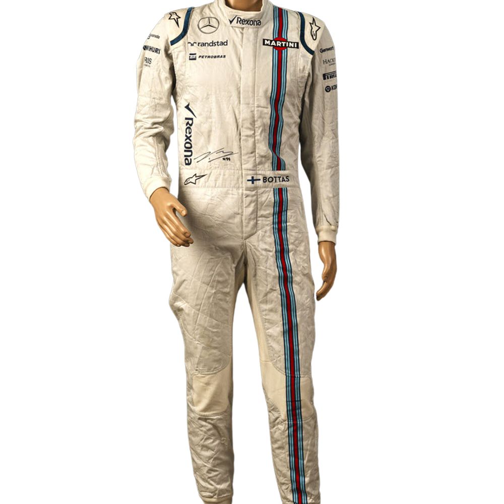 Williams Racing Valtteri Bottas 2015 Formel 1 Rennanzug Replik (Team)
