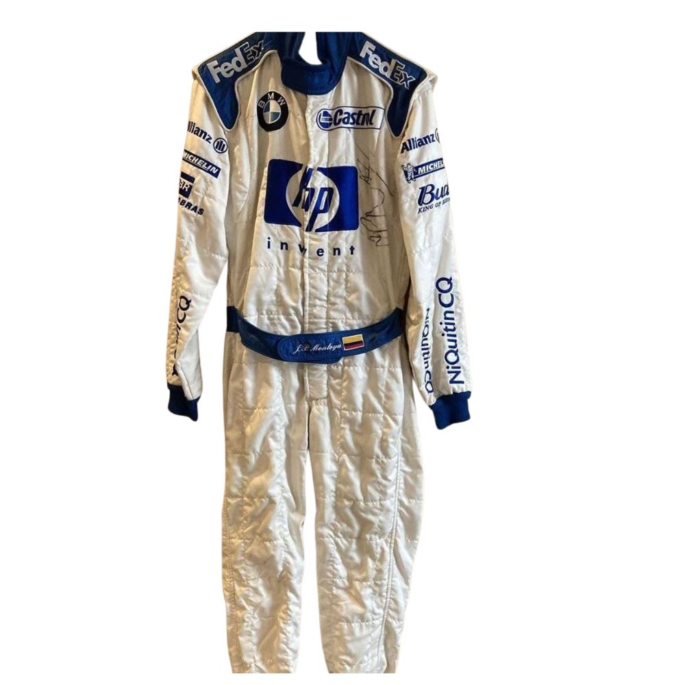 Williams Racing Formel 1 Rennoverall-Replik (:Juan Pablo Montoya Rennen 2004s)