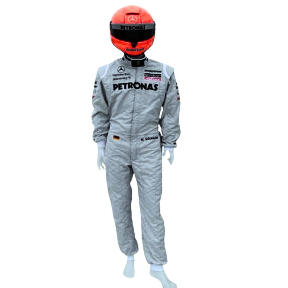 Mercedes-AMG Petronas F1 Team Formel-1-Rennanzug Replik (Michael Schumacher Rennen 2010er Jahre)