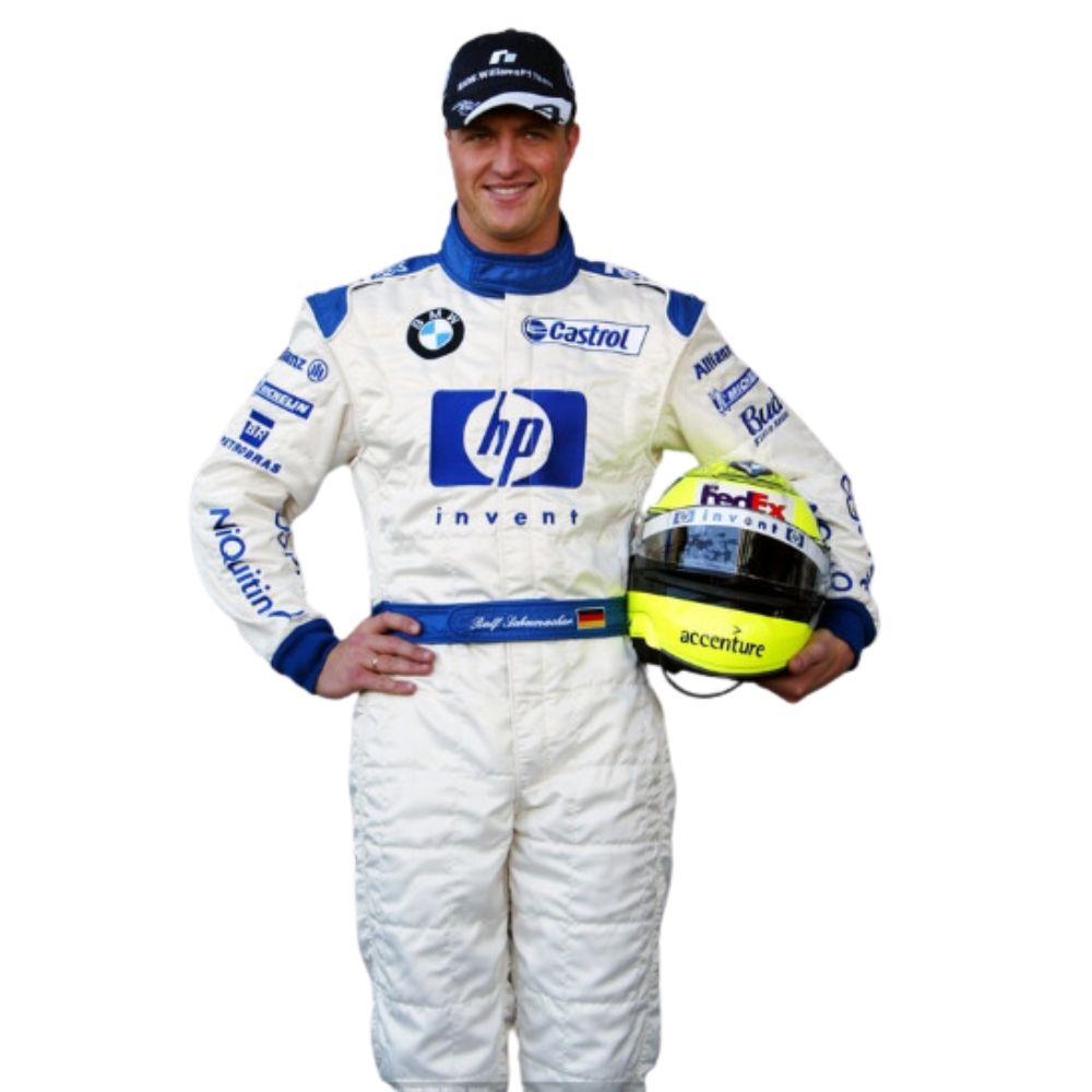 Williams Racing Formel 1 Rennanzug Replik (:Ralf Schumacher Rennen 2004s)