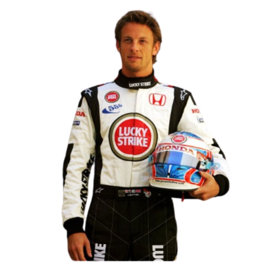 Formel 1 Rennoverall-Replika (Rennen Jenson Button Honda 2006er)