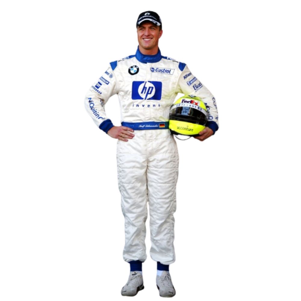 Williams Racing Formel 1 Rennanzug Replik (:Ralf Schumacher Rennen 2004s)