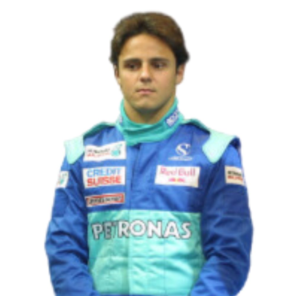 Stake F1 Team Kick Sauber Formel-1-Rennanzug-Replik (Felipe Massa Rennen 2002)