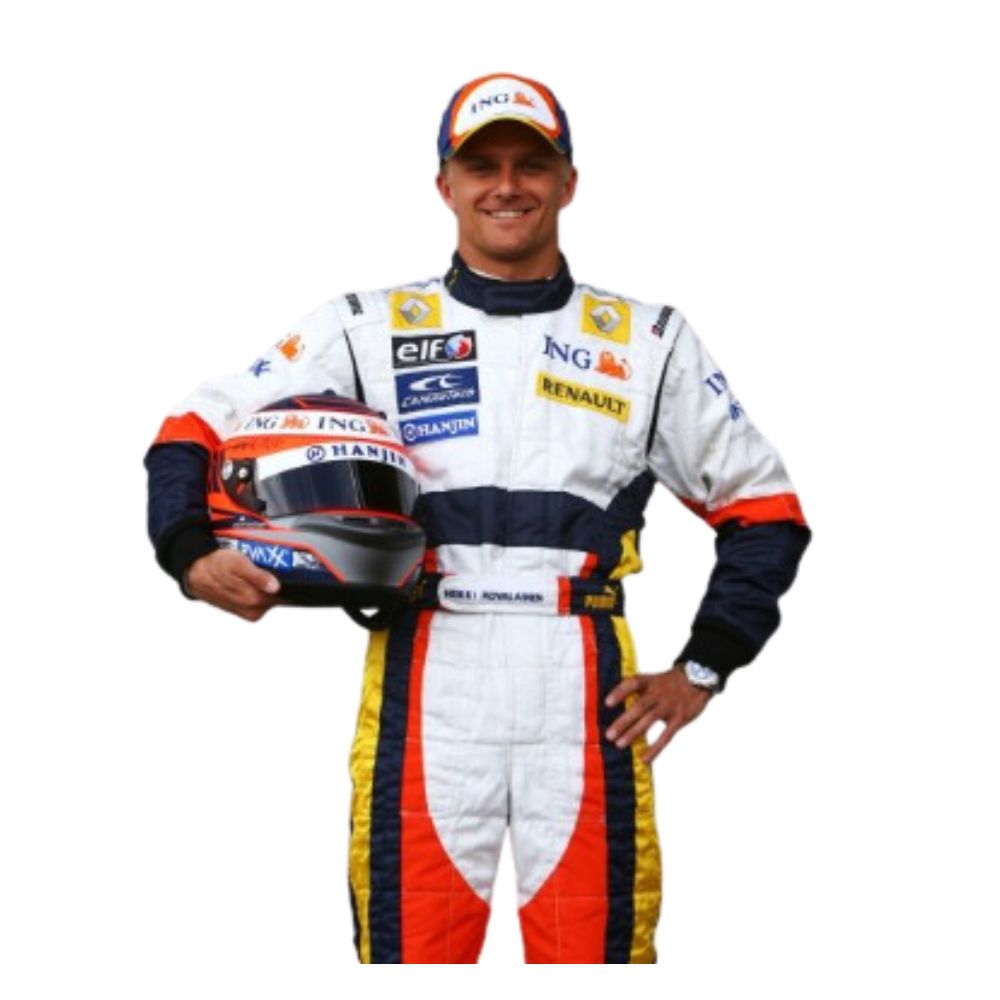 Renault F1 Team 2007 Formel 1 Rennanzug Replik (Rennen Heikki Kovalainen)