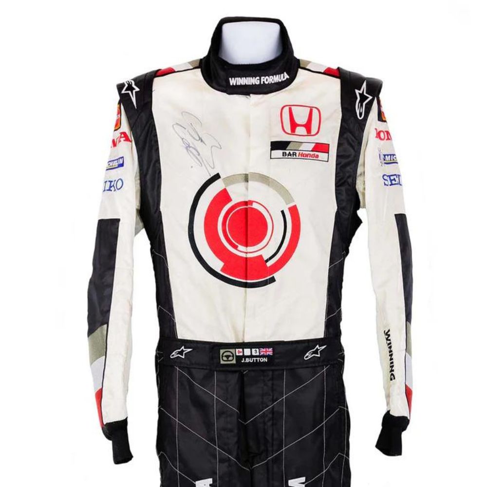 Formel 1 Rennoverall Replik (BAR:Jenson Button Rennen 2005)