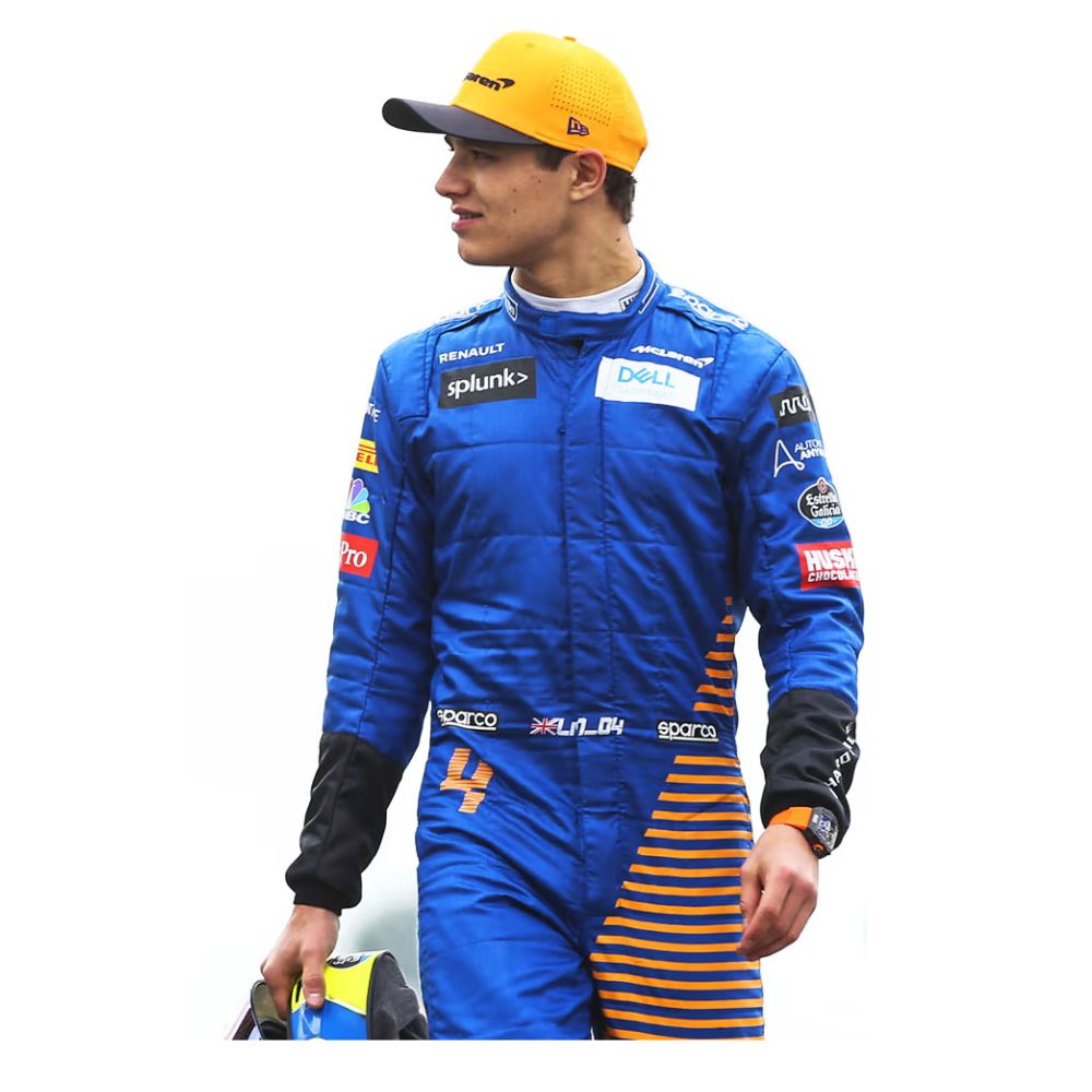 McLaren Formel 1 Team Lando Norris 2020 Formel 1 Rennanzug Replik (Rennen McLaren)