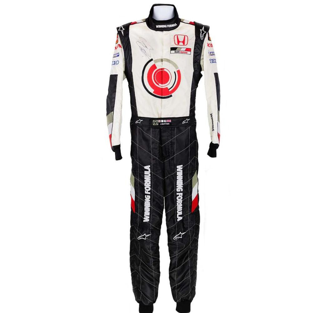 Formel 1 Rennoverall Replik (BAR:Jenson Button Rennen 2005)