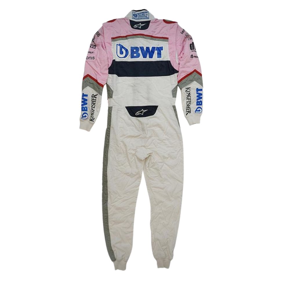Sergio Perez Formel-1-Rennanzug-Replik 2018 (Rennen Force India)