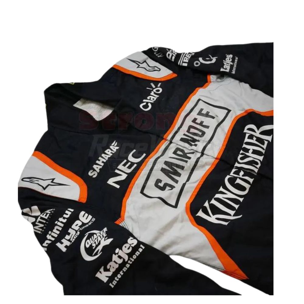 Nico Hülkenberg 2016 Formel 1 Rennanzug Replik (Nico Hülkenberg Force India)