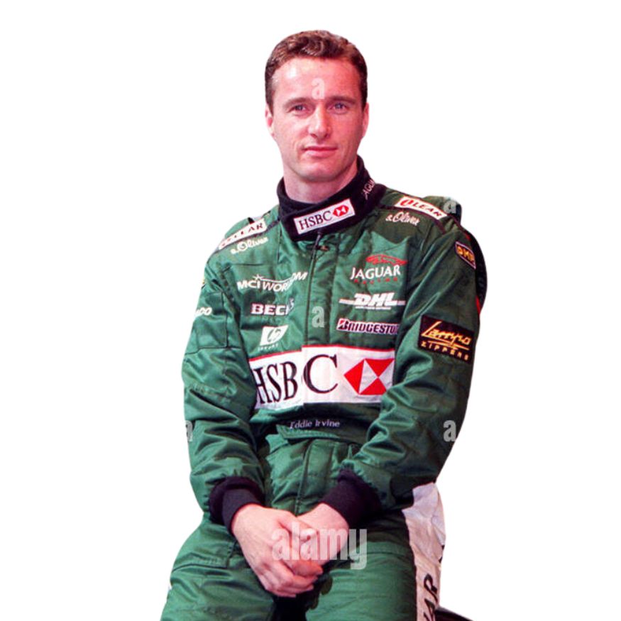 Formel 1 Rennoverall Replik (Eddie Irvine Jaguar 2000er Rennen)