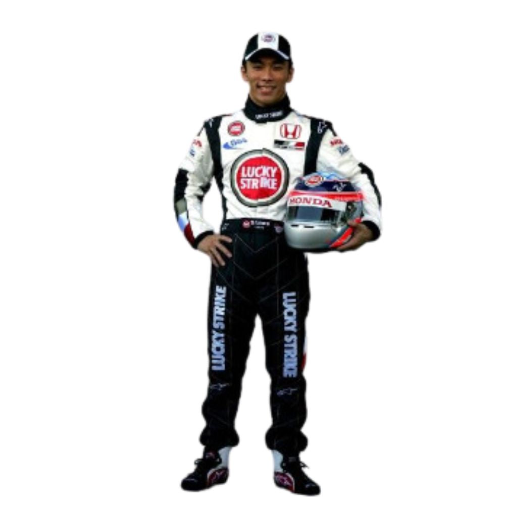 Formel-1-Rennanzug-Replikat (BAR: Takuma Sato Rennen 2005)